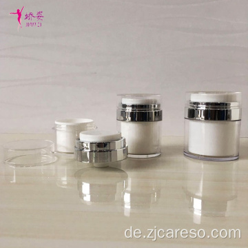 Kosmetische Verpackung runde Form Airless Pump Cream Jae